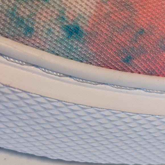 J-Slides Dusty Women's Pink & Blue Tie-Dye  Slip-on Sneaker Size 8.5 New w/o Box - Picture 11 of 14